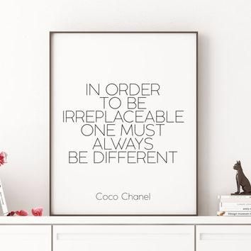 20 Best Ideas Coco Chanel Quotes Framed Wall Art