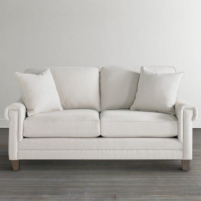 Sofas Center : Small Full Sleeper Couch Custom Bassett Furniture Inside Blair Leather Sofas (Photo 10 of 20)