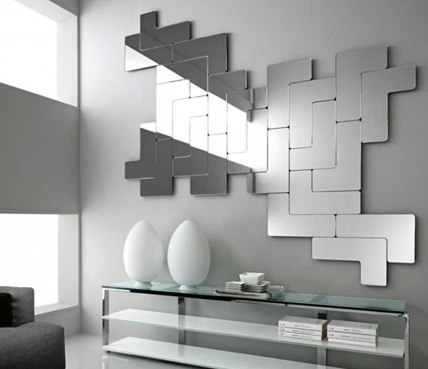 Stunning Abstract Mirror Wall Art Ideas | Home Interior & Exterior Regarding Abstract Mirror Wall Art (View 6 of 20)