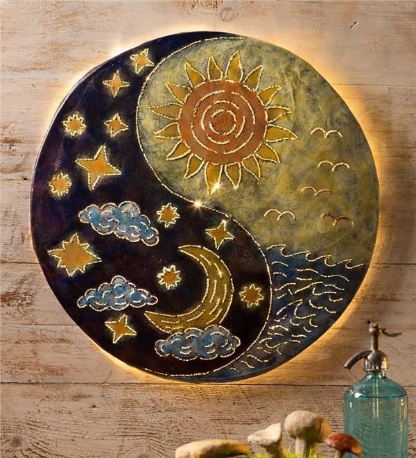 Sun & Moon Yin Yang Wall Art | Wall Art | Wind & Weather Intended For Yin Yang Wall Art (Photo 1 of 20)