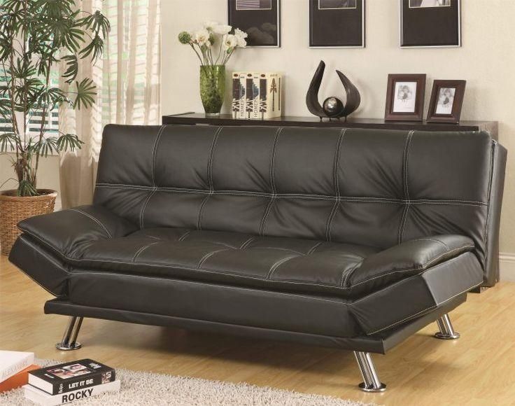 Top 25+ Best Contemporary Futons Ideas On Pinterest | Contemporary Intended For Small Black Futon Sofa Beds (Photo 19 of 20)