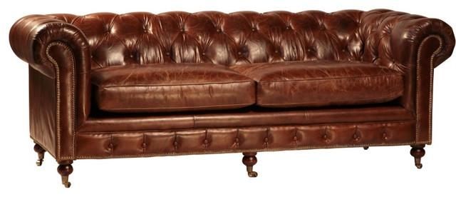 Tufted Brown Leather Sofa – Tufted Leather Sofa Calgary, Tufted Pertaining To Brown Tufted Sofas (Photo 8 of 20)