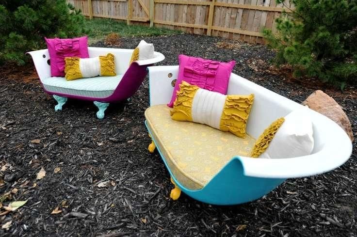 Upcycled Claw Foot Tub Sofa Inside Clawfoot Tub Sofas (View 4 of 20)