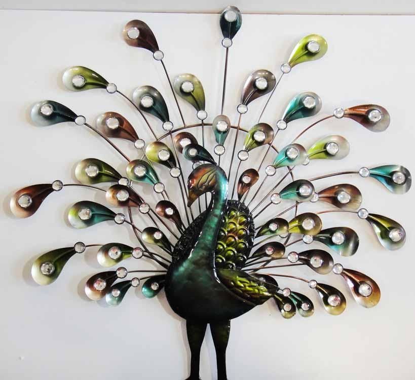 Vintage Metal Peacock Wall Decor Awesome Peacock Metal Wall Art Throughout Peacock Metal Wall Art (View 2 of 20)