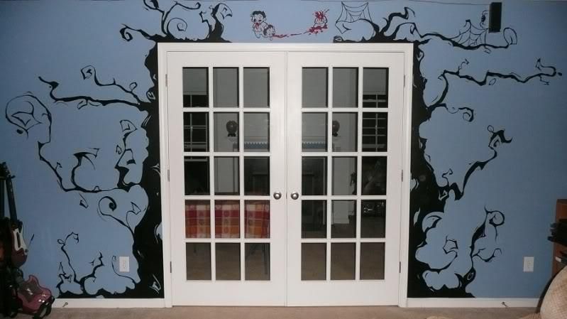 Vinyl Wall Stickers | Tropical Fish Forums Within Tim Burton Wall Decals (View 3 of 20)
