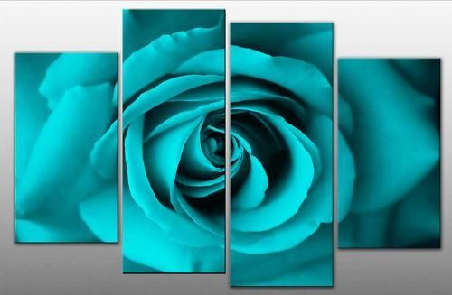 Wall Art And Canvas Prints | Wallartideas In Red And Turquoise Wall Art (View 5 of 20)