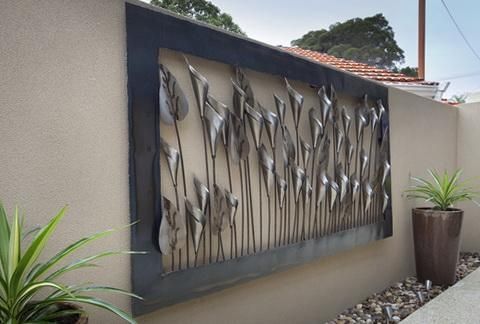 Wall Art Decor: Chrysanthemum Large Outdoor Wall Metal Art Wooden Throughout Metal Large Outdoor Wall Art (Photo 6 of 20)