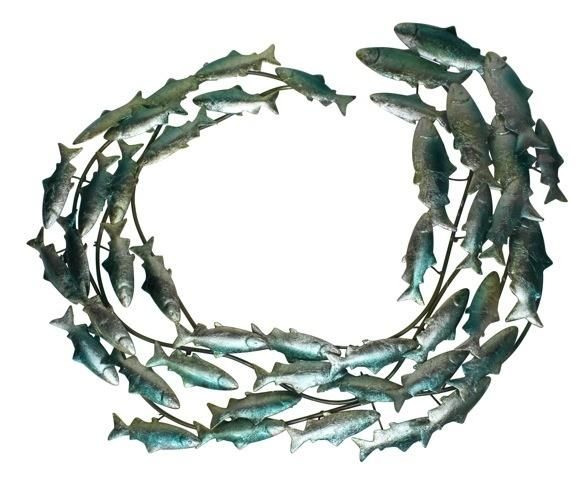 Wall Art Design Ideas: Unique Decorations Metal Fish Wall Art In Seaside Metal Wall Art (View 17 of 20)