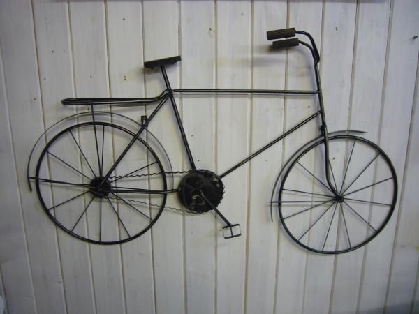 Wall Art Designs: Amazing Metal Wall Art Bicycle Wire Sculpture With Bike Wall Art (View 3 of 20)