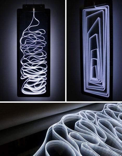 Wall Art Designs: Astounding Wall Art Lights To Decorate Your In Wall Art Lighting (View 4 of 20)