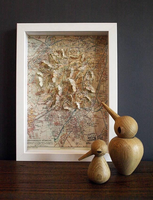 Wall Art Designs: Wonderful Home Decor Vintage Maps Wall Art For Antique Map Wall Art (View 13 of 20)