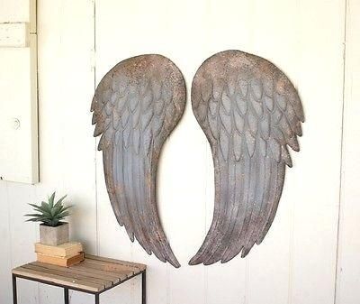 Wall Art ~ Large Angel Wings Wall Decor Uk Angel Wings Wall Art Pertaining To Angel Wings Sculpture Plaque Wall Art (View 19 of 20)