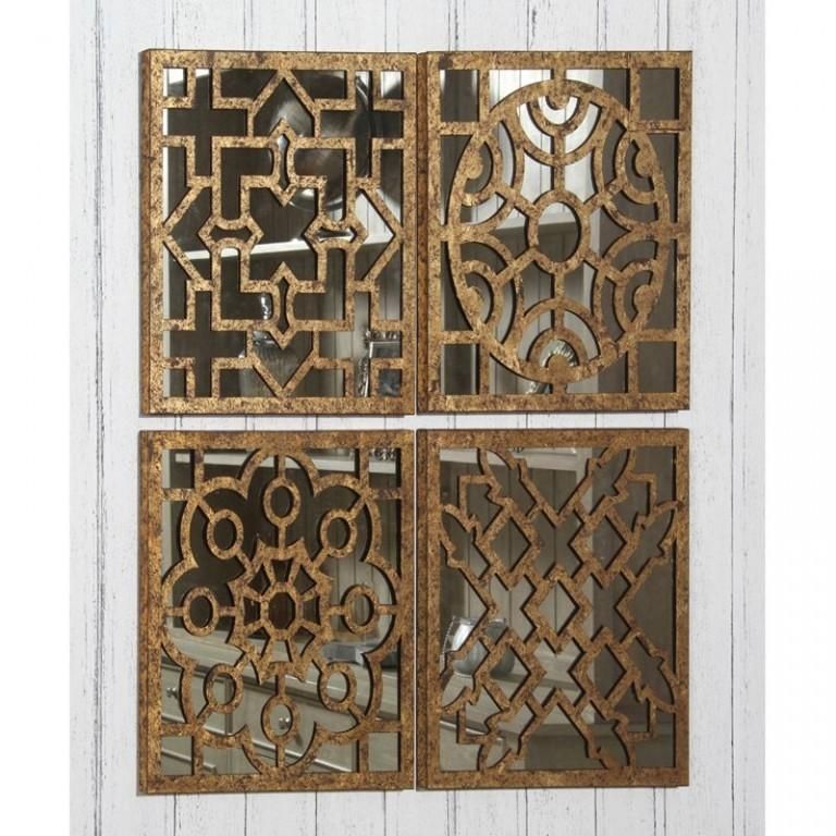Wall Art – Wall Decorations – Furniture & Accessories – Cotterell Inside Fretwork Wall Art (Photo 2 of 20)