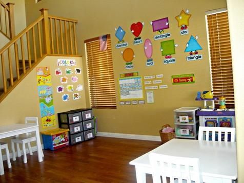 Wall Decor. Cute Kindergarten Wall Decoration Ideas: Kindergarten Inside Preschool Wall Decoration (Photo 12 of 20)