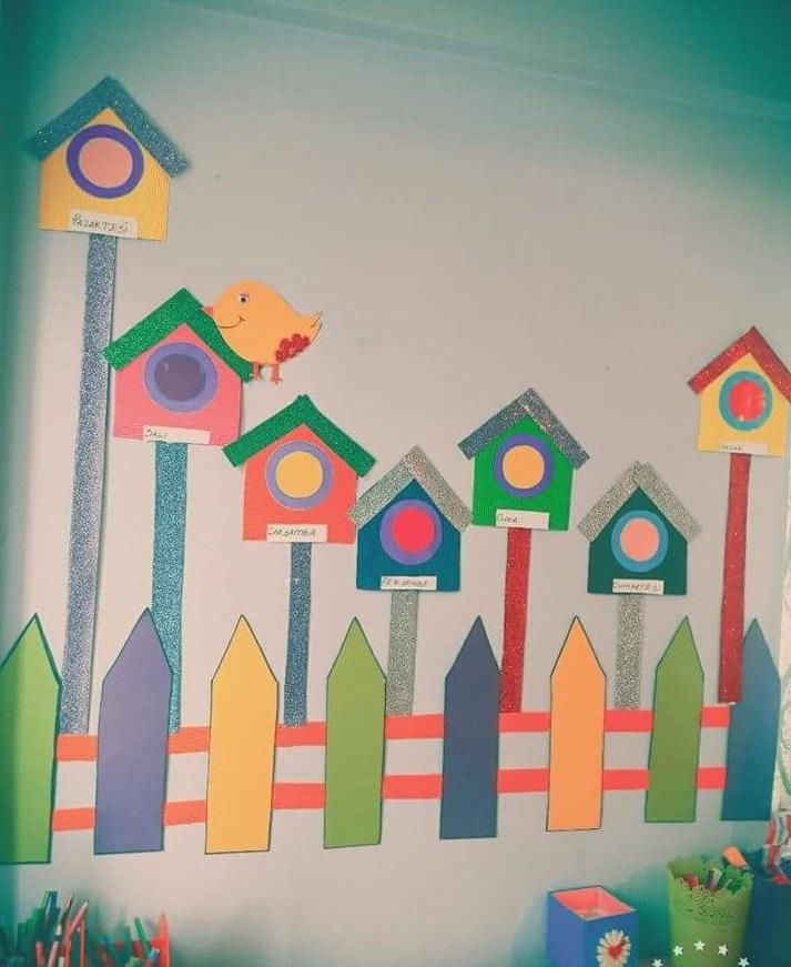 20+ Preschool Wall Decoration | Wall Art Ideas