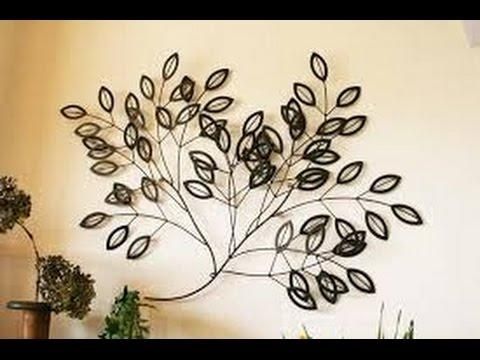 Wrought Iron Wall Decor | Metal Wall Art Decor – Youtube In Wrought Iron Tree Wall Art (View 11 of 20)