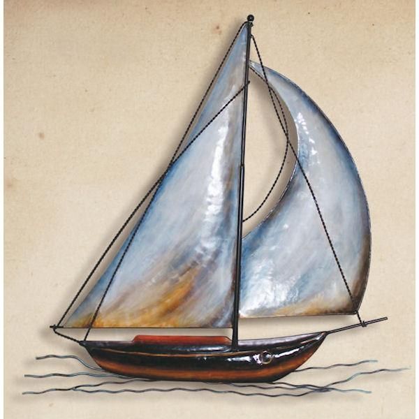 Yachtsofstuff Nautical And Tropical Metal Art. In Metal Sailboat Wall Art (Photo 16 of 20)