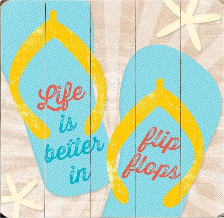 133 Best Flip Flopsthe Glass Slipper Of The South! Images On Throughout Flip Flop Wall Art (View 4 of 20)