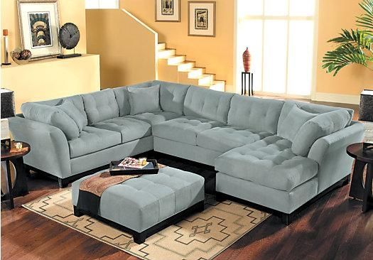 $2,399.99 – Cindy Crawford Metropolis Hydra 4Pc Sectional Living Regarding Cindy Crawford Sectional Sofas (Photo 9 of 20)