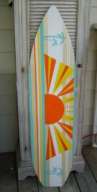 25 Best Tiki Bar Designs Images On Pinterest | Tiki Bar Signs Inside Surf Board Wall Art (View 15 of 20)