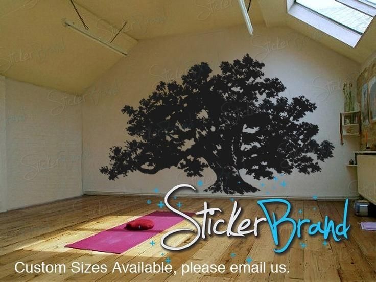 293 Best Kid's Spaces (Indoor) Images On Pinterest | Home Inside Oak Tree Vinyl Wall Art (View 13 of 20)