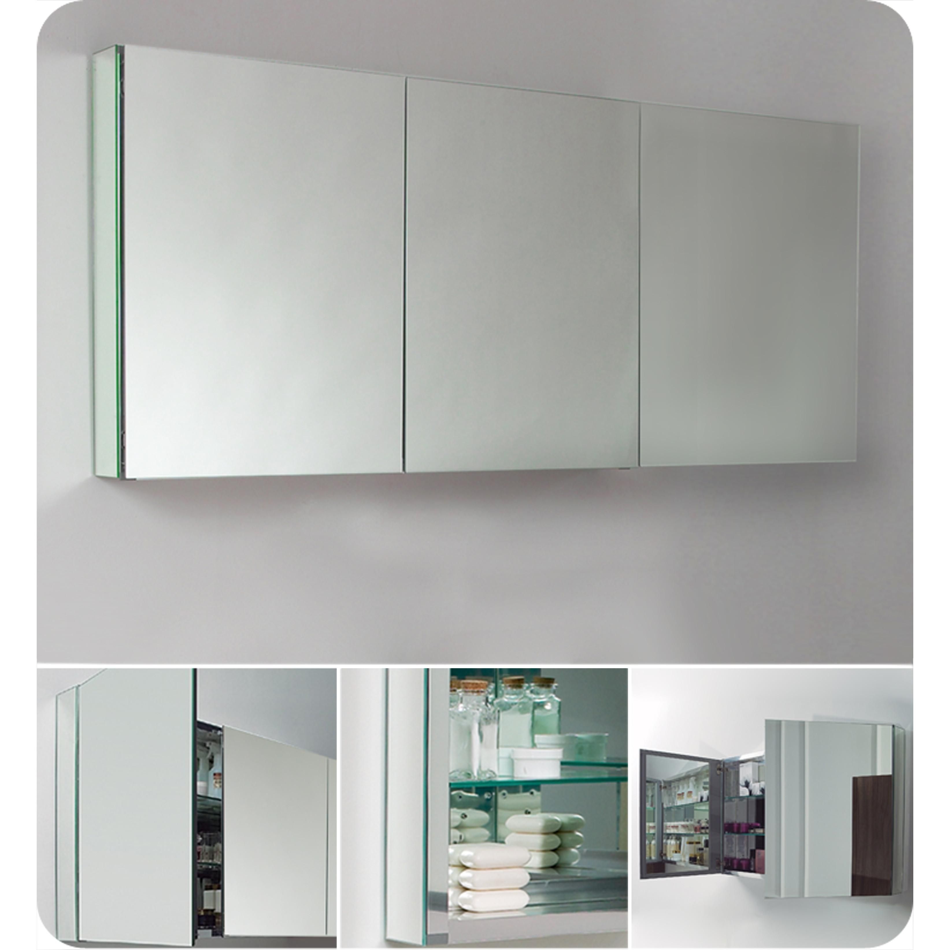 3 Door Medicine Cabinets With Mirrors 17 With 3 Door Medicine Inside 3 Door Medicine Cabinets With Mirrors (View 2 of 20)