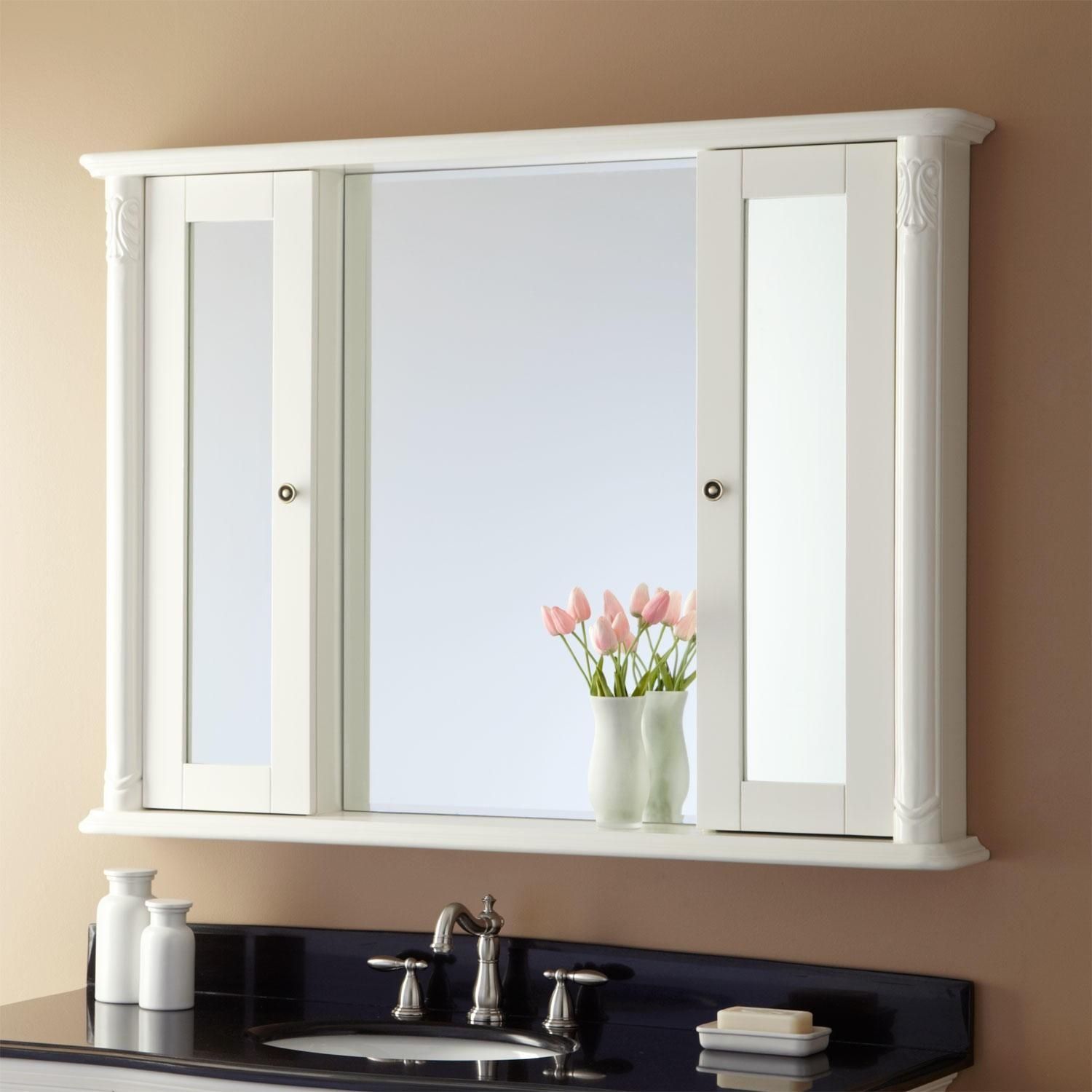 Featured Photo of Bathroom Vanity Mirrors With Medicine Cabinet