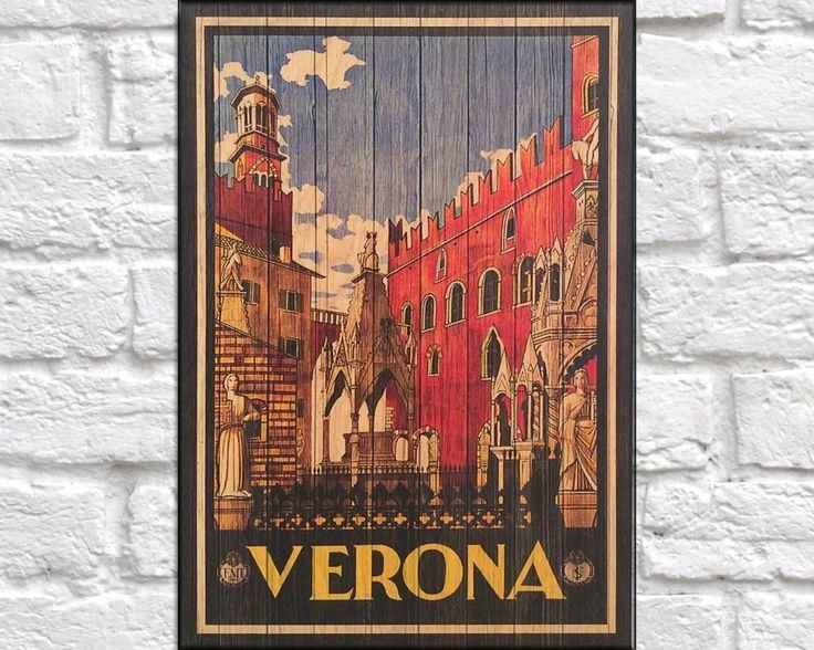 62 Best Wood Art Vintage Travel Posters Images On Pinterest With Italian Travel Wall Art (View 1 of 20)