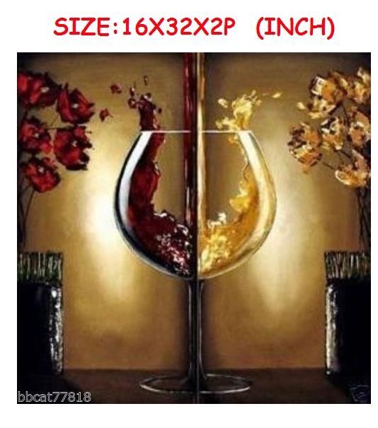 Aliexpress : Buy Decorative Art 100% Handmade Oil Painting On In Wine Themed Wall Art (Photo 11 of 20)