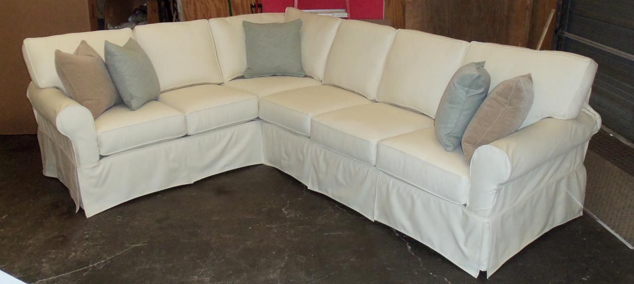 Barnett Furniture – Rowe Furniture Masquerade Slipcover Sectional With Regard To Rowe Slipcovers (View 9 of 20)