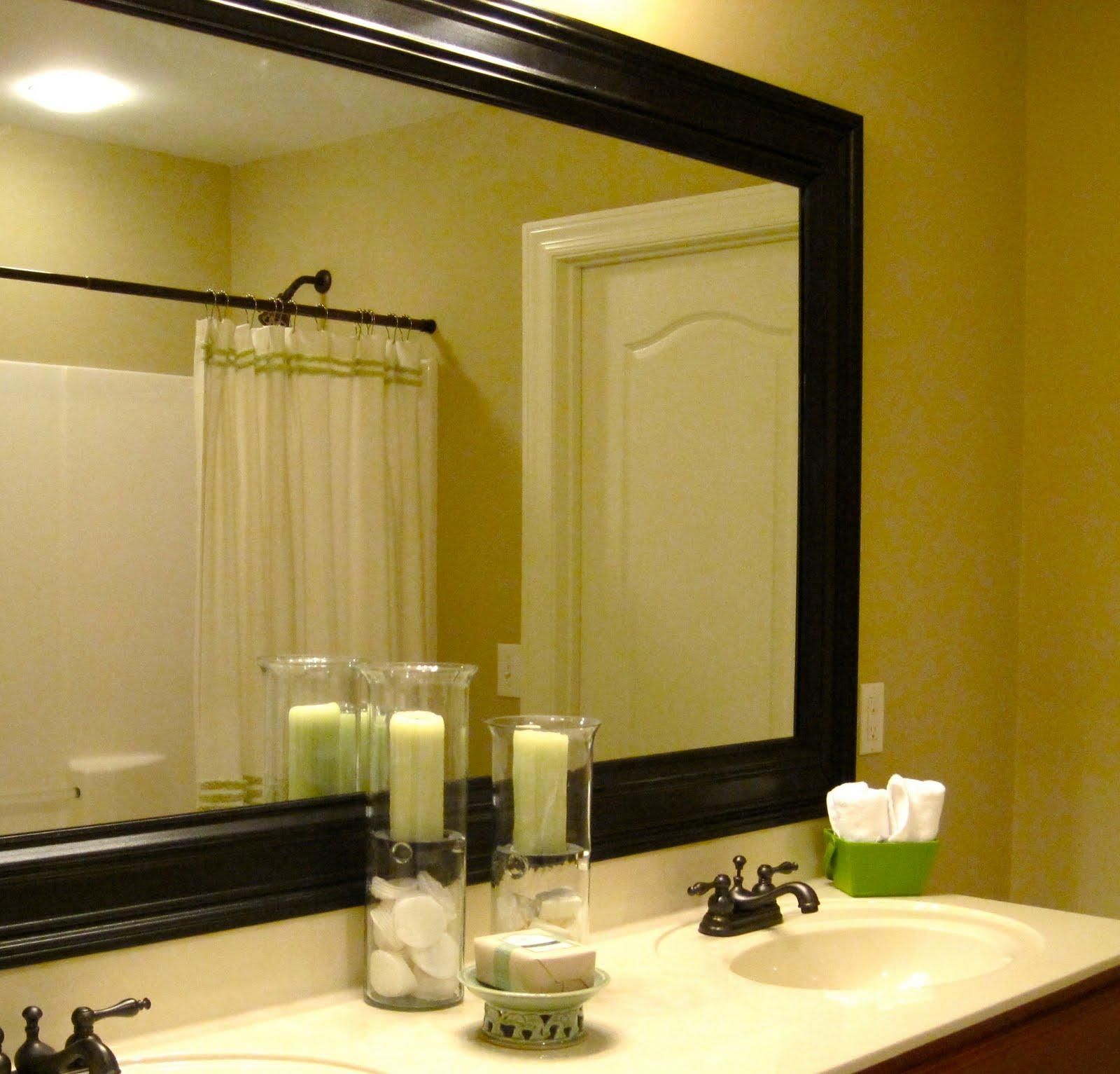 Bathroom : Beautiful Chandelier Bathroom Pendant Light In Bathroom Regarding Decorative Mirrors For Bathroom Vanity (View 9 of 20)