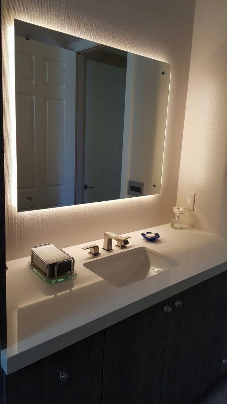 Bathroom Cabinets : Bathroom Mirrors Lighted Lighted Vanity Mirror With Light Up Bathroom Mirrors (Photo 19 of 20)
