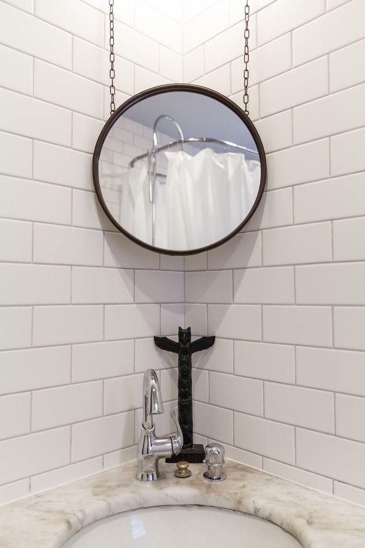 Bathroom Cabinets : Corner Mirrors For Bathroom Garage Bathroom Inside Corner Mirrors (Photo 12 of 20)