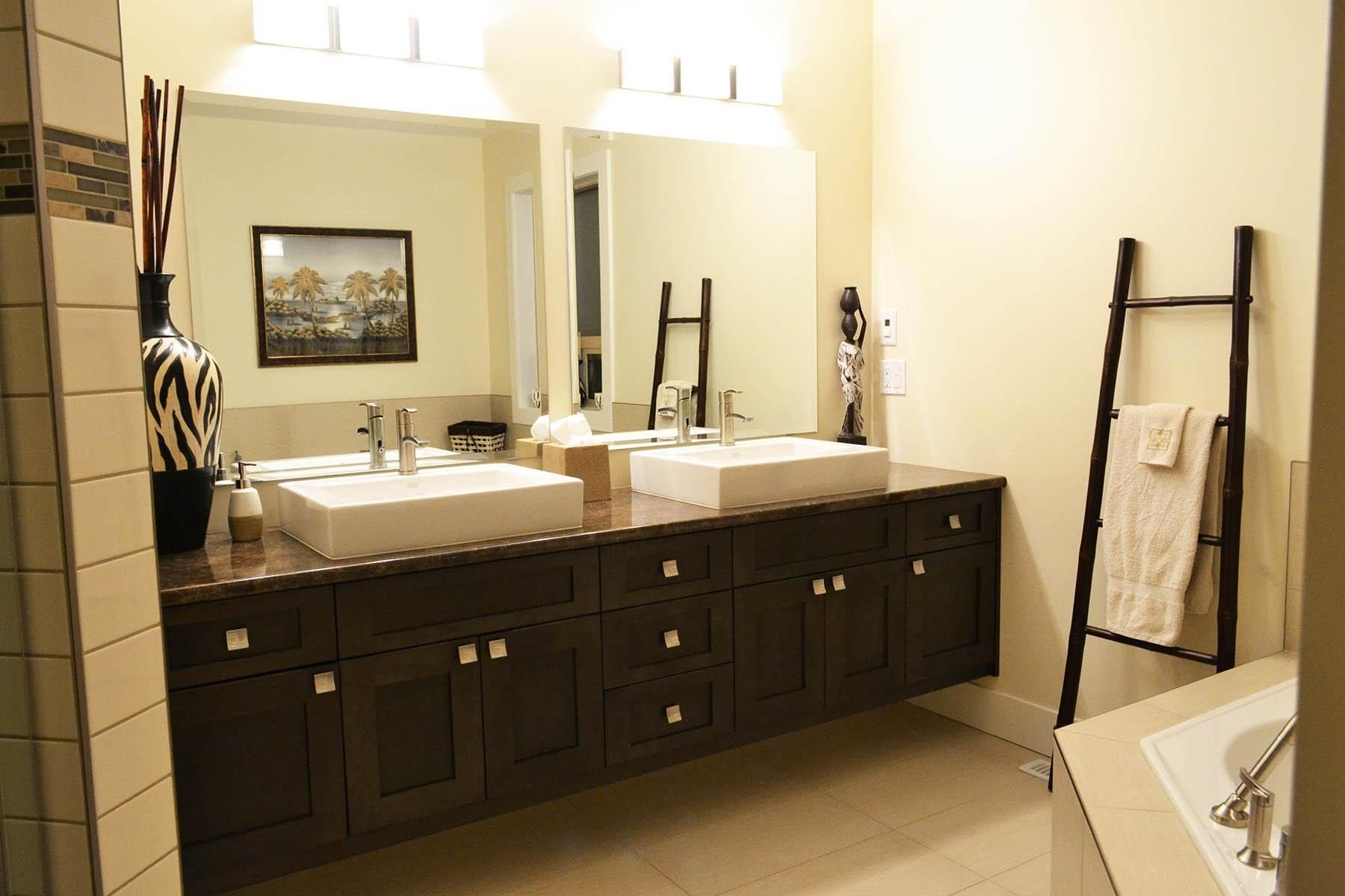 Bathroom Cabinets : Vibrant Creative Double Bathroom Cabinets For Bathroom Mirrors Ideas With Vanity (View 5 of 20)