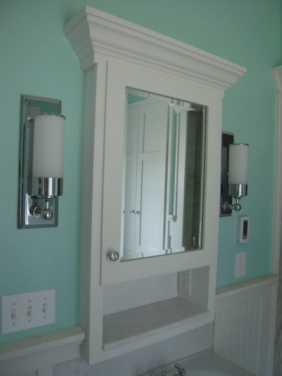 Bathroom Cabinets : Wall Mounted Movable Mirror With Led Light In Movable Mirrors (Photo 20 of 20)
