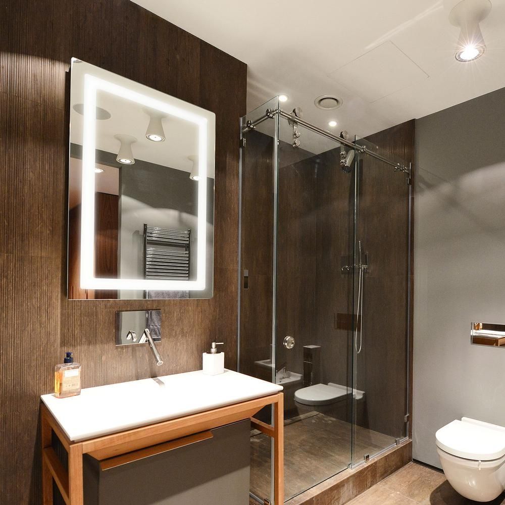 Bathroom Mirrors – Bath – The Home Depot Inside Bathroom Vanities Mirrors (View 4 of 20)