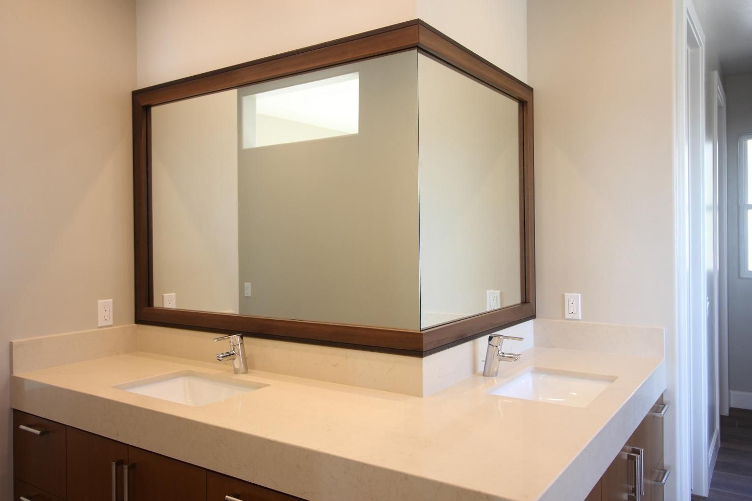 Bathroom Mirrors : New Custom Bathroom Mirror Decoration Idea Regarding Custom Bathroom Mirrors (View 5 of 20)
