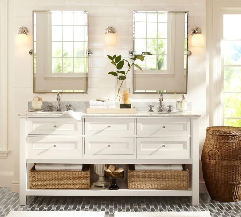 Double Vanity Bathroom Mirrors | Mirror Ideas