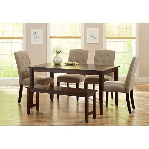 Beautiful Dining Table Chairs Set Dining Room Sets Walmart Intended For Recent Dining Room Tables And Chairs (Photo 15 of 20)