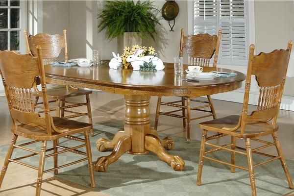 Beautiful Oak Dining Room Table And Chairs 19 In Home Decorating For Most Recent Oval Oak Dining Tables And Chairs (View 10 of 20)
