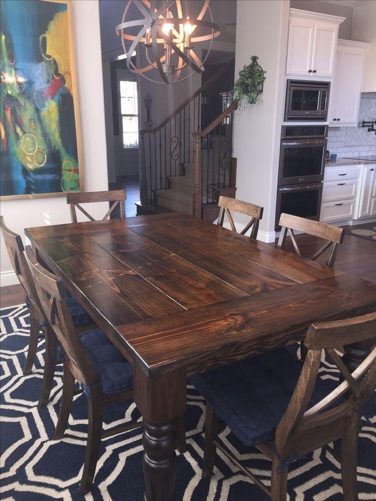 Dark Wood Dining Tables and 6 Chairs | Dining Room Ideas