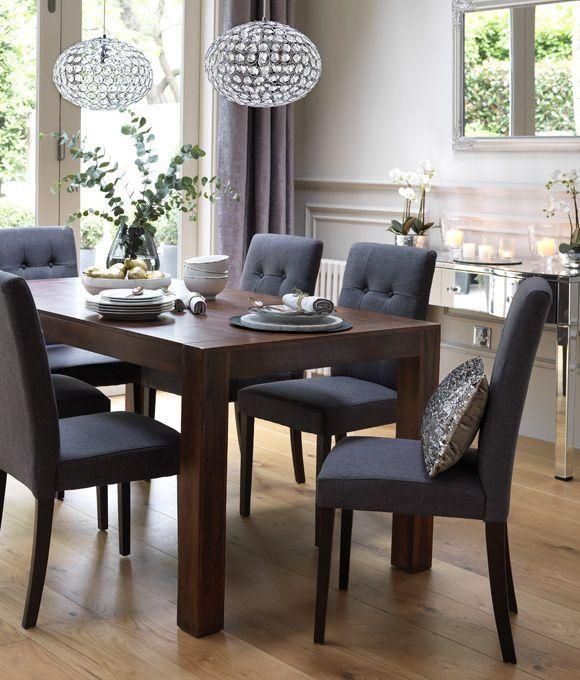 Featured Photo of Dining Tables Dark Wood