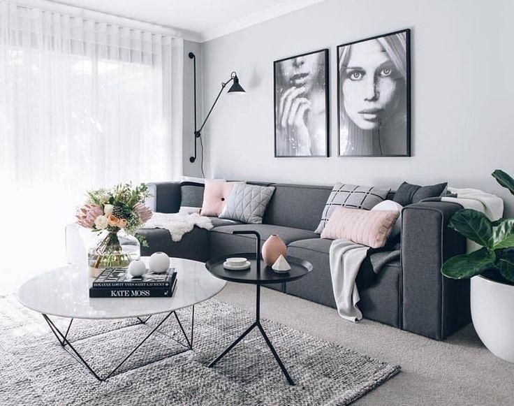 Best 25+ Grey Sofa Decor Ideas On Pinterest | Grey Sofas, Lounge Regarding Gray Sofas For Living Room (View 3 of 20)