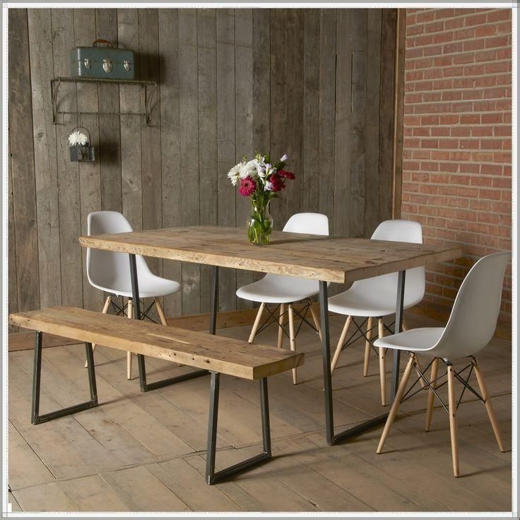 Best 25+ Modern Rustic Dining Table Ideas On Pinterest In Contemporary Dining Sets (View 6 of 20)