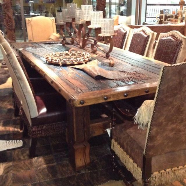 Best 25+ Rustic Dining Room Tables Ideas On Pinterest | Dinning With Regard To Recent Dining Room Tables (View 11 of 20)