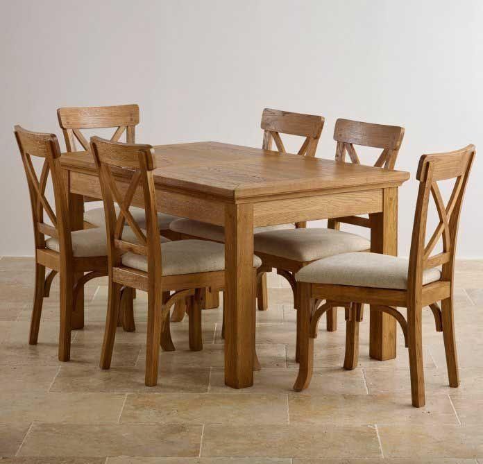 Best 25+ Solid Oak Dining Table Ideas On Pinterest | Wood Table Within Most Recent Solid Oak Dining Tables And 6 Chairs (View 6 of 20)