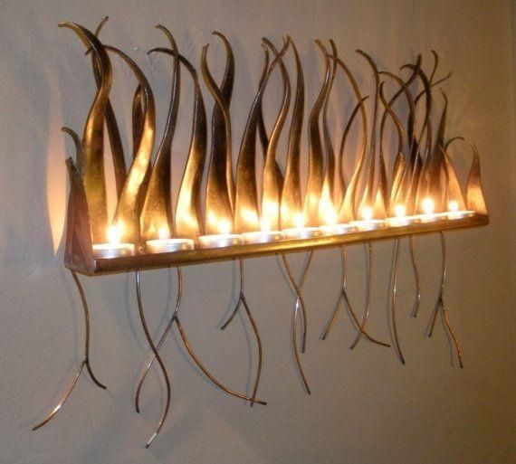 Best 25+ Wall Sconces For Candles Ideas On Pinterest | Rustic Within Metal Wall Art With Candles (View 4 of 20)