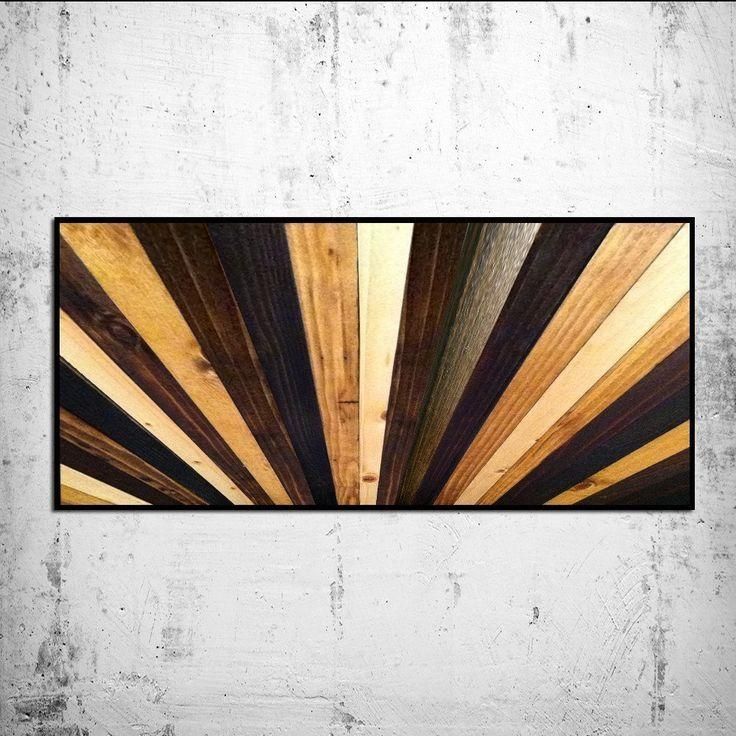 Best 25+ Wood Wall Art Ideas On Pinterest | Wood Art, Wood Pertaining To Stained Wood Wall Art (Photo 1 of 20)