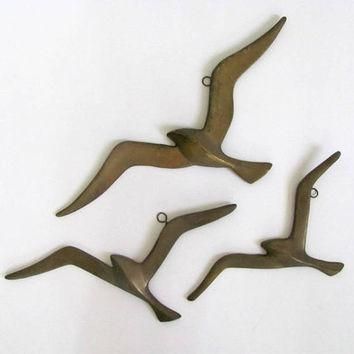 Best Brass Bird Products On Wanelo Intended For Metal Flying Birds Wall Art (View 11 of 20)