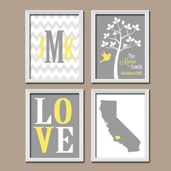 Best Personalized Tree Initials Wall Art Products On Wanelo Regarding Personalized Family Wall Art (Photo 14 of 20)